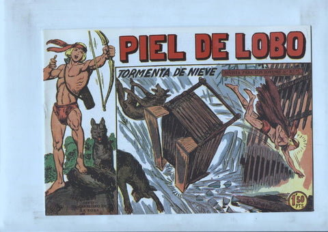 Facsimil: Piel de Lobo numero 32: Tormenta de nieve