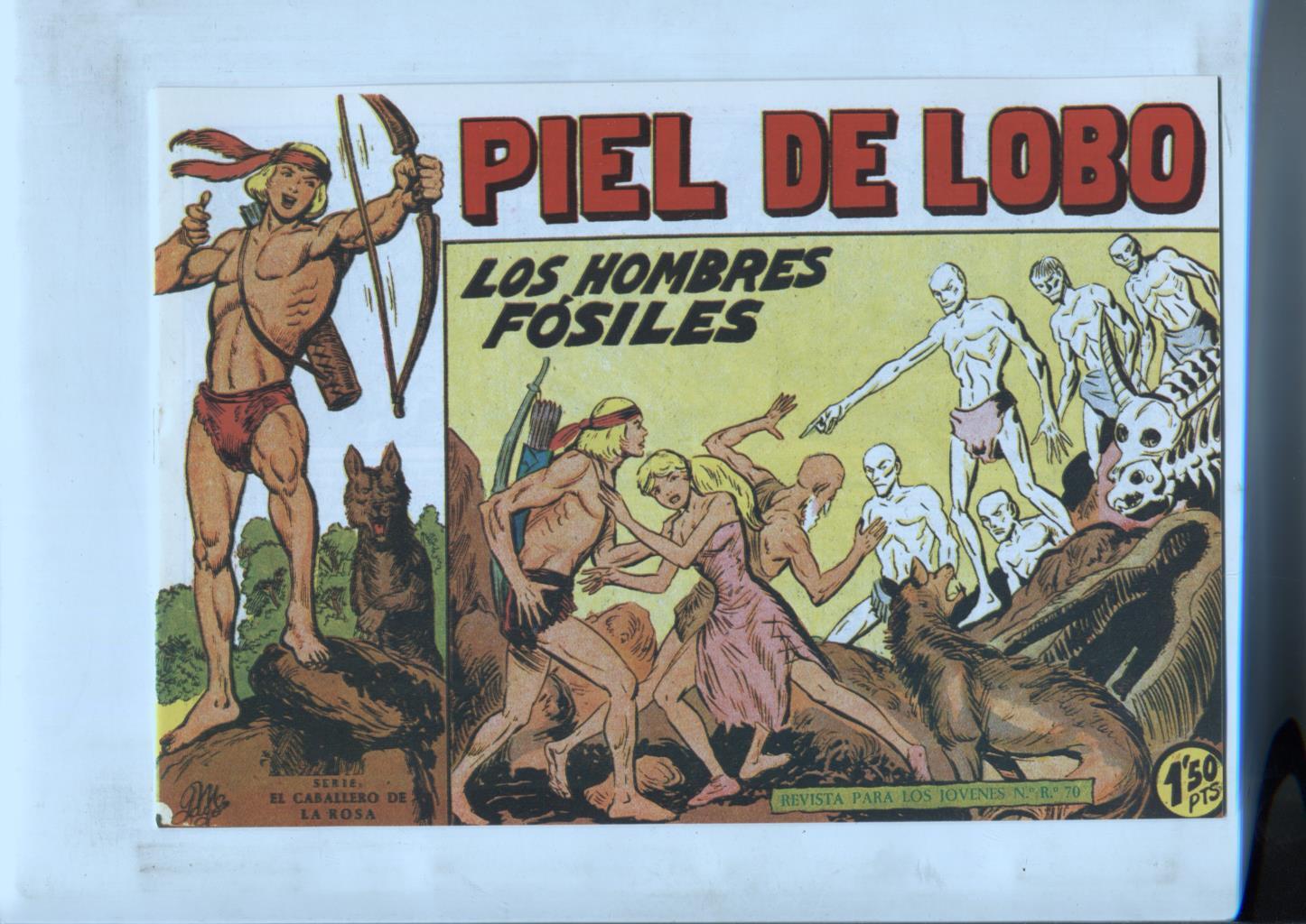 Facsimil: Piel de Lobo numero 36: Los hombres fosiles