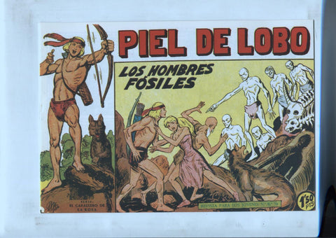 Facsimil: Piel de Lobo numero 36: Los hombres fosiles