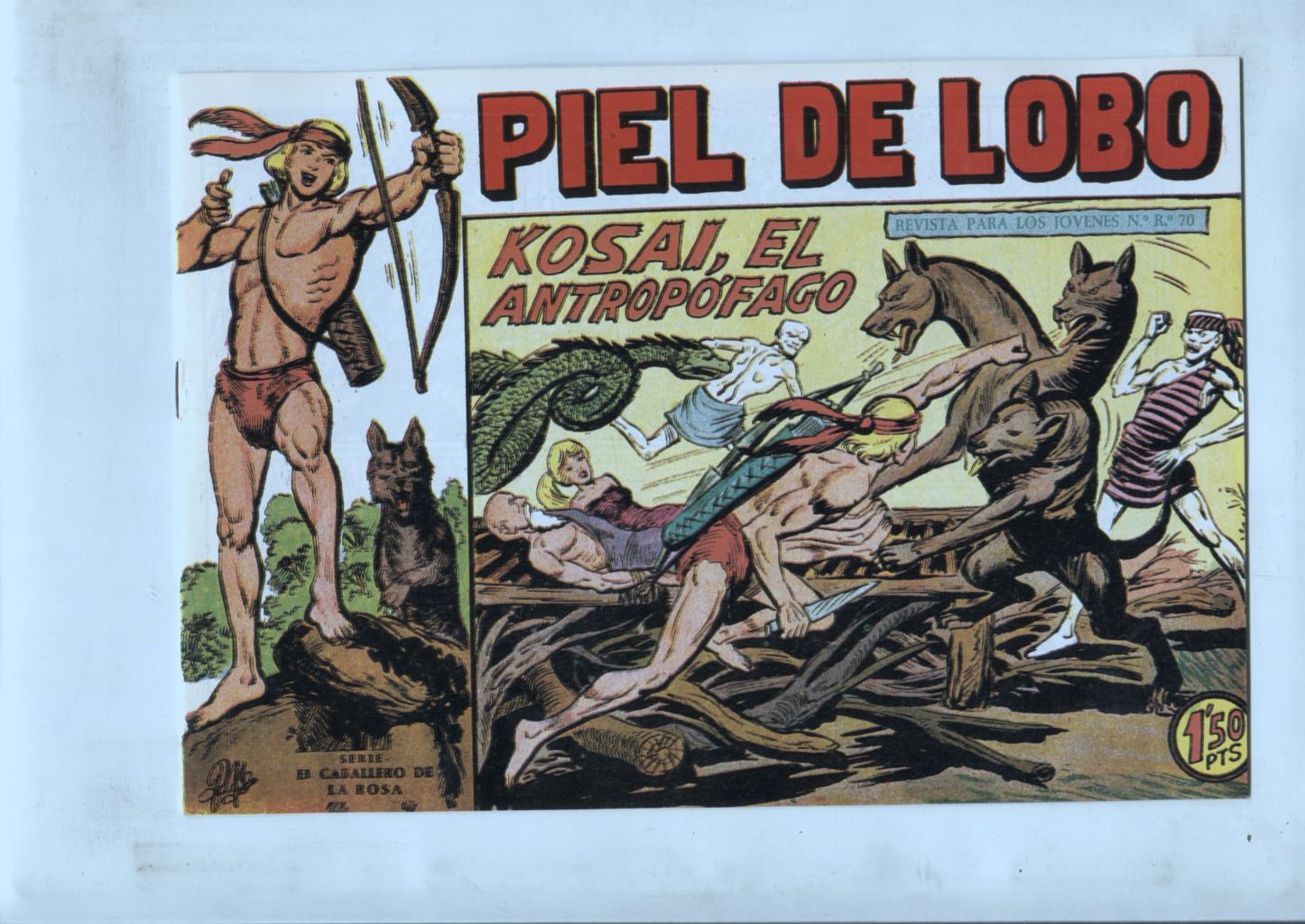 Facsimil: Piel de Lobo numero 37: Kosai el antropofago