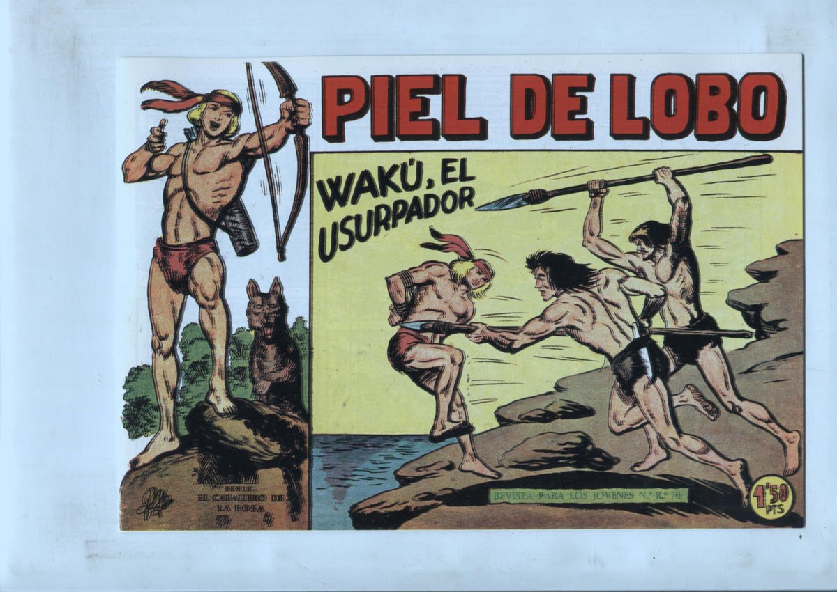 Facsimil: Piel de Lobo numero 40: Waku, el usurpador