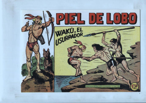 Facsimil: Piel de Lobo numero 40: Waku, el usurpador