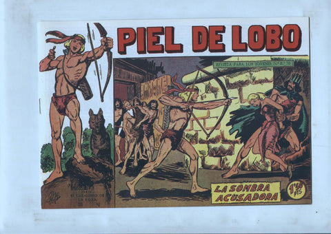 Facsimil: Piel de Lobo numero 41: La sombra acusadora