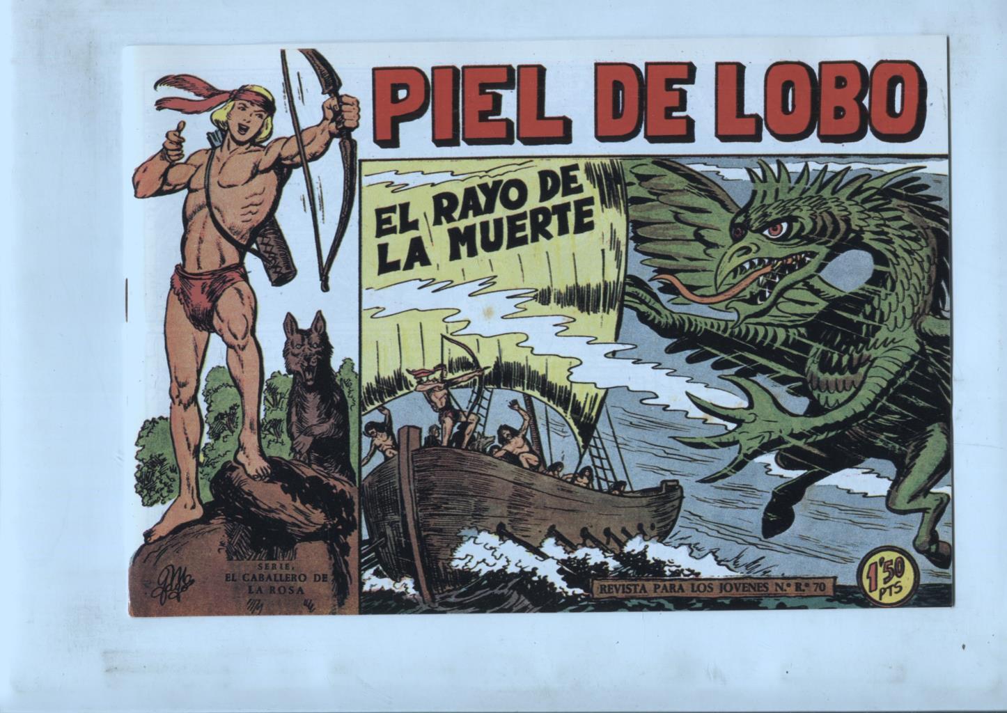 Facsimil: Piel de Lobo numero 42: El rayo de la muerte