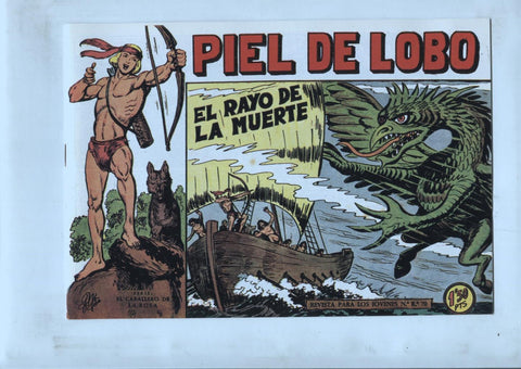 Facsimil: Piel de Lobo numero 42: El rayo de la muerte