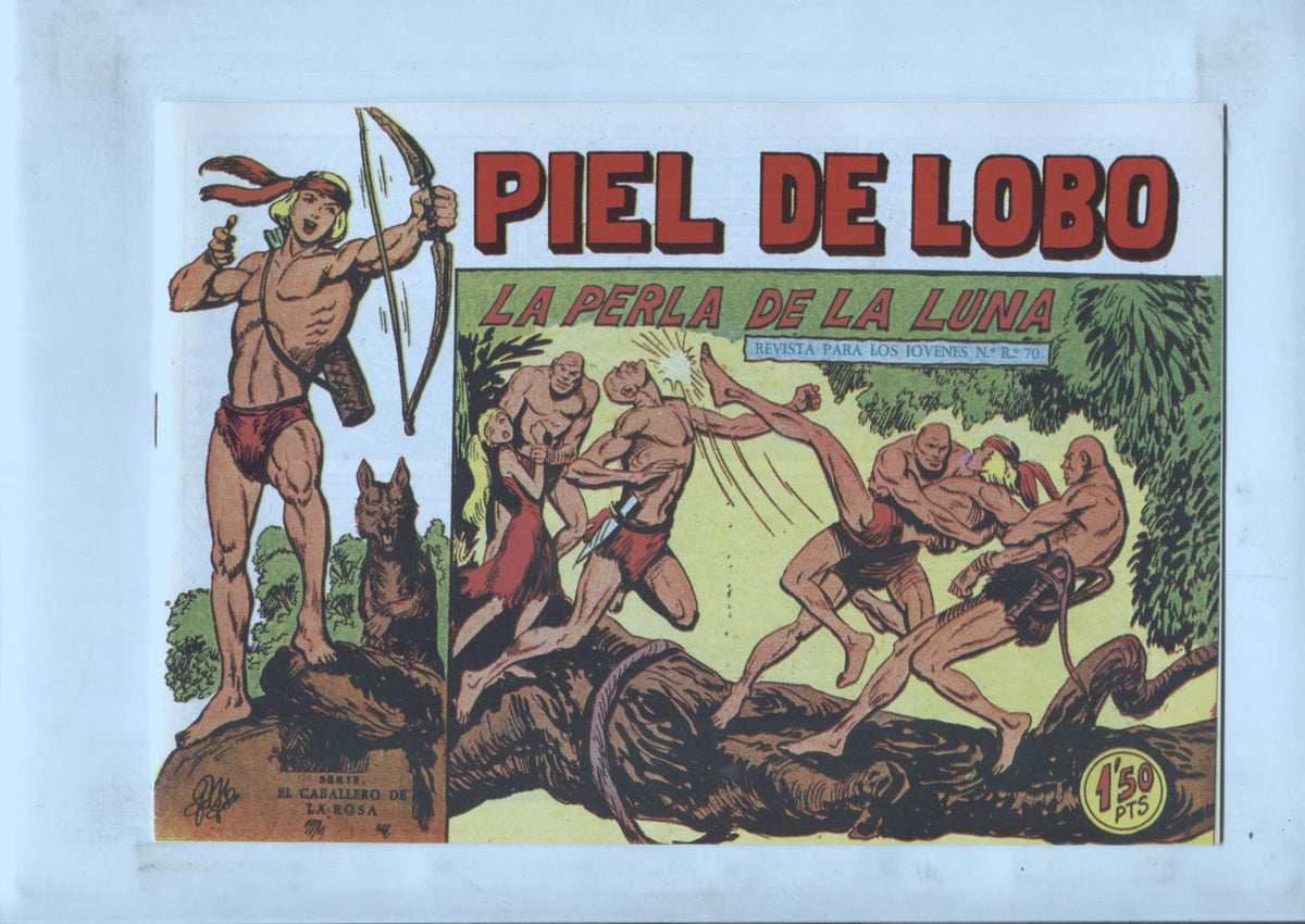 Facsimil: Piel de Lobo numero 43: La perla de la luna