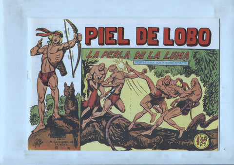 Facsimil: Piel de Lobo numero 43: La perla de la luna