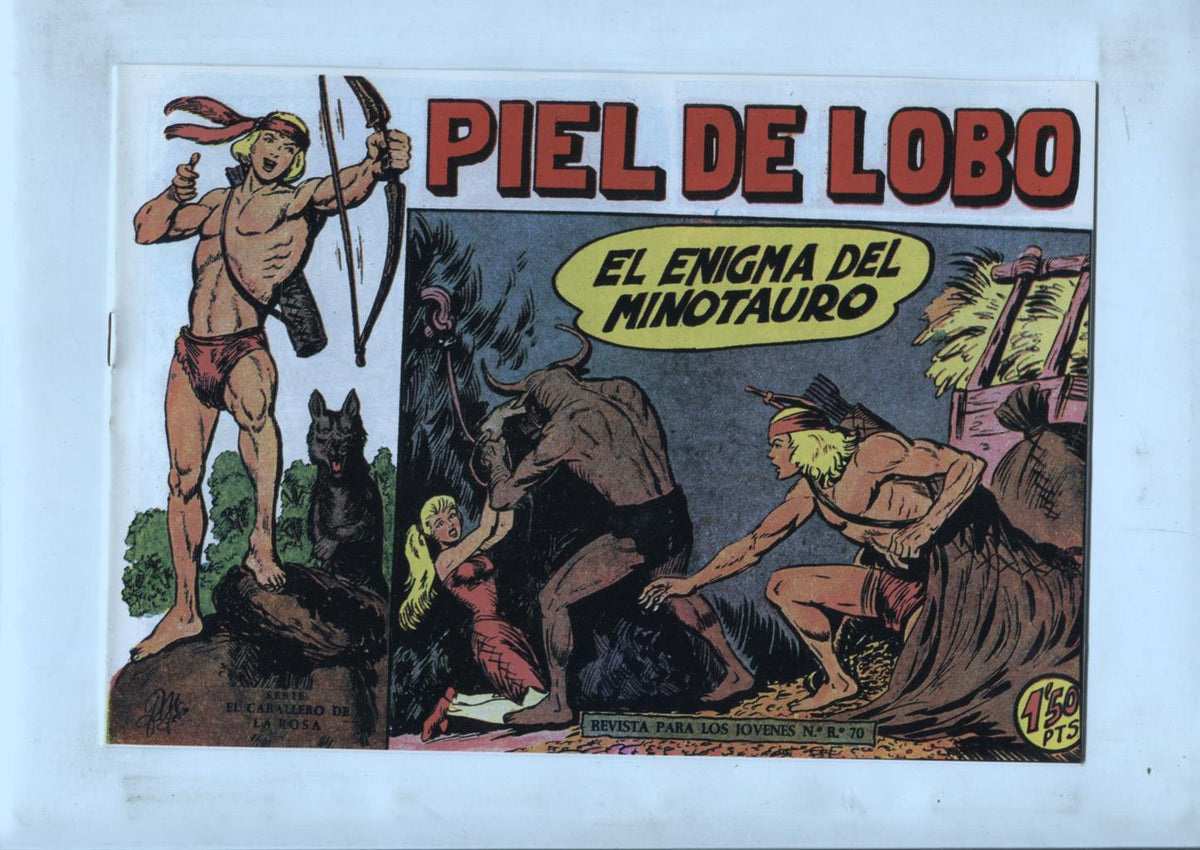 Facsimil: Piel de Lobo numero 46: El enigma del minotauro