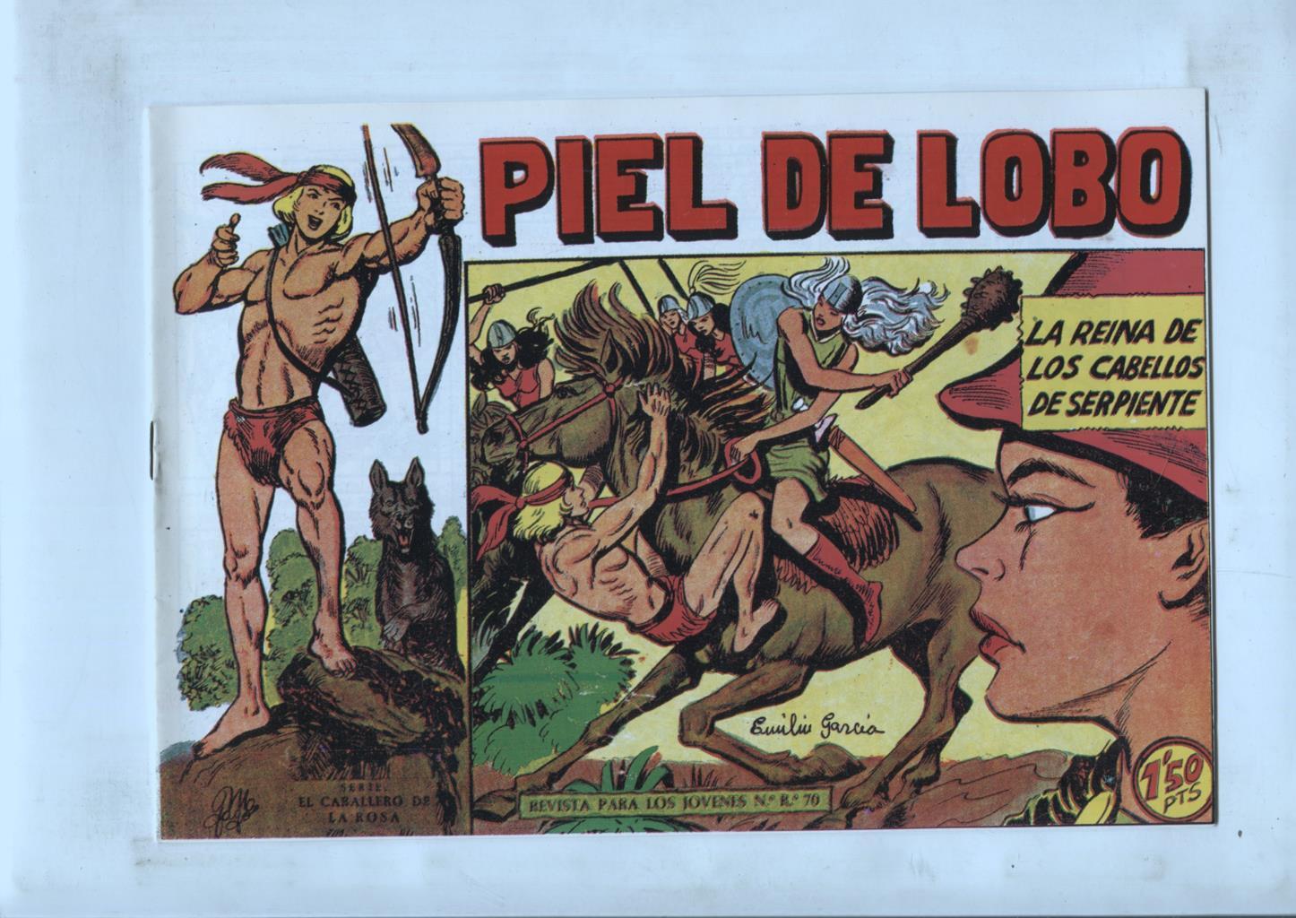 Facsimil: Piel de Lobo numero 49: La reina de los cabellos de serpiente