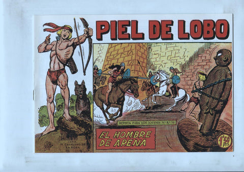 Facsimil: Piel de Lobo numero 50: El hombre de arena