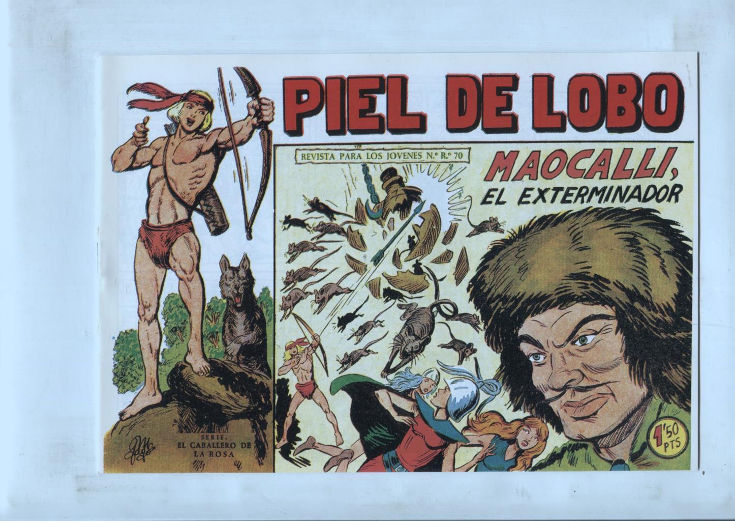 Facsimil: Piel de Lobo numero 51: Maocalli, el exterminador