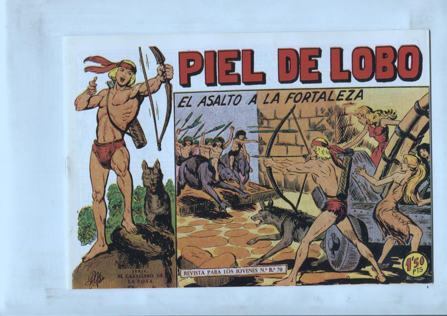 Facsimil: Piel de Lobo numero 52: El asalto a la fortaleza