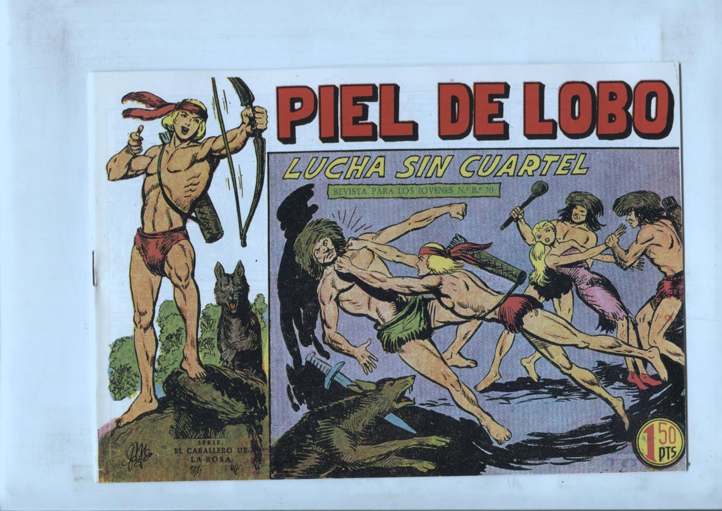 Facsimil: Piel de Lobo numero 53: Lucha sin cuartel