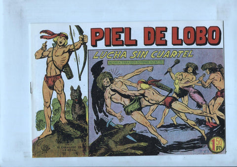 Facsimil: Piel de Lobo numero 53: Lucha sin cuartel