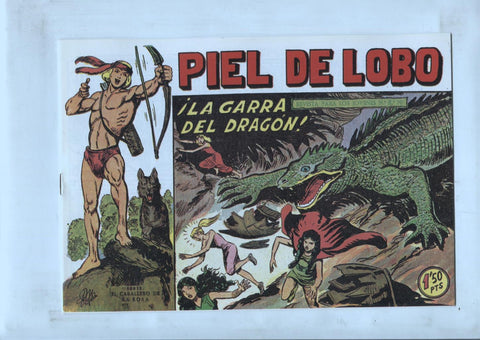 Facsimil: Piel de Lobo numero 54: La garra del dragon