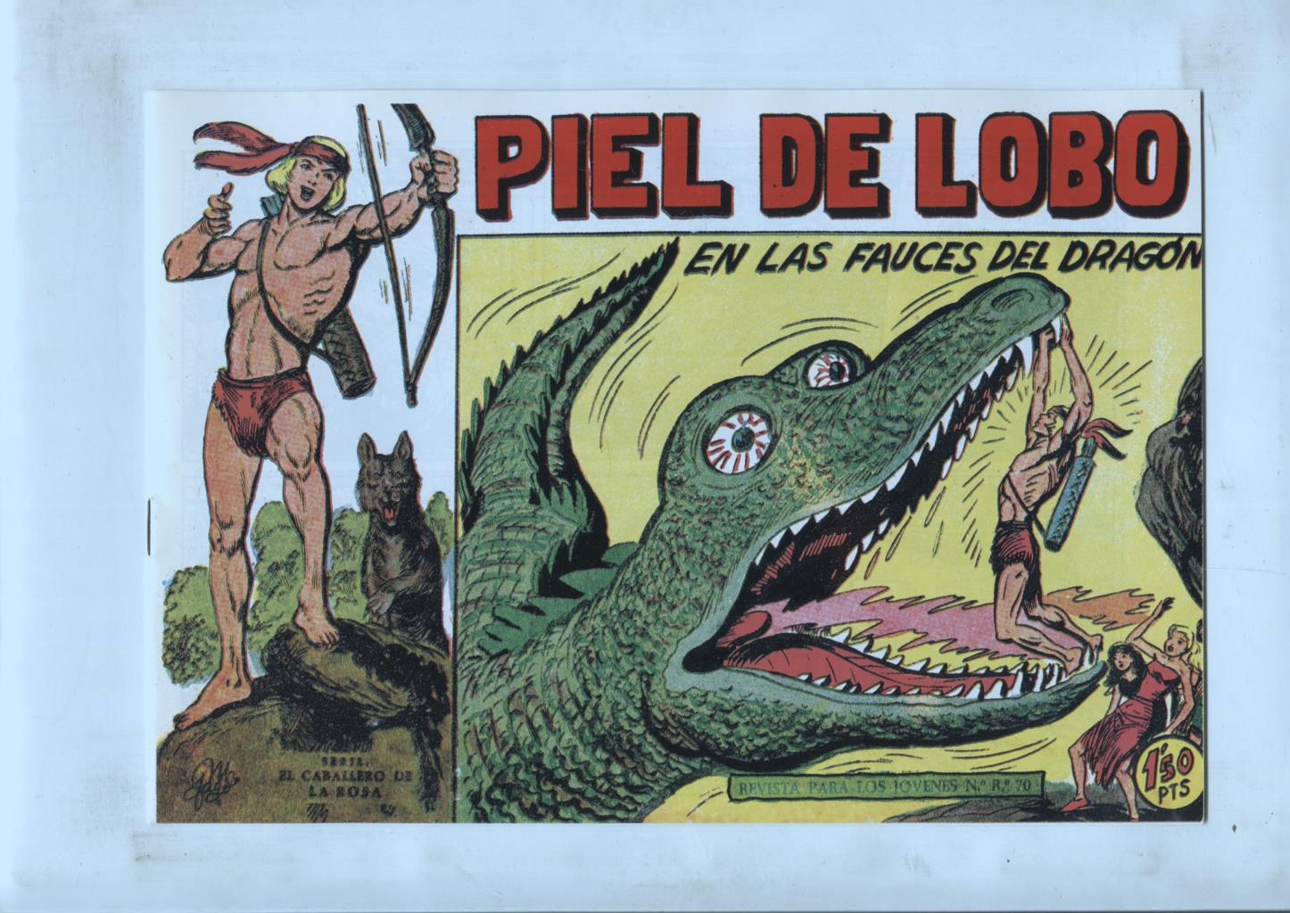 Facsimil: Piel de Lobo numero 55: En las fauces del dragon