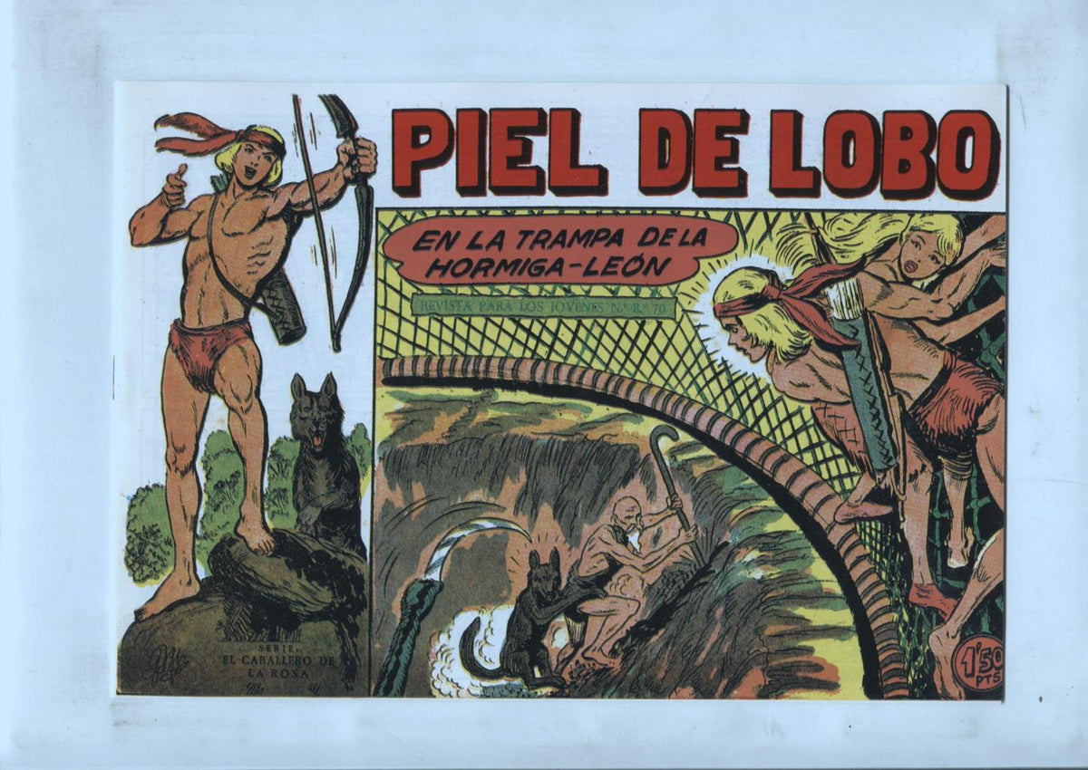 Facsimil: Piel de Lobo numero 56: En la trampa de la hormiga leon