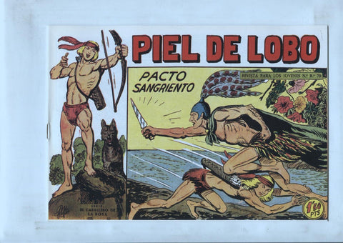 Facsimil: Piel de Lobo numero 58: Pacto sangriento