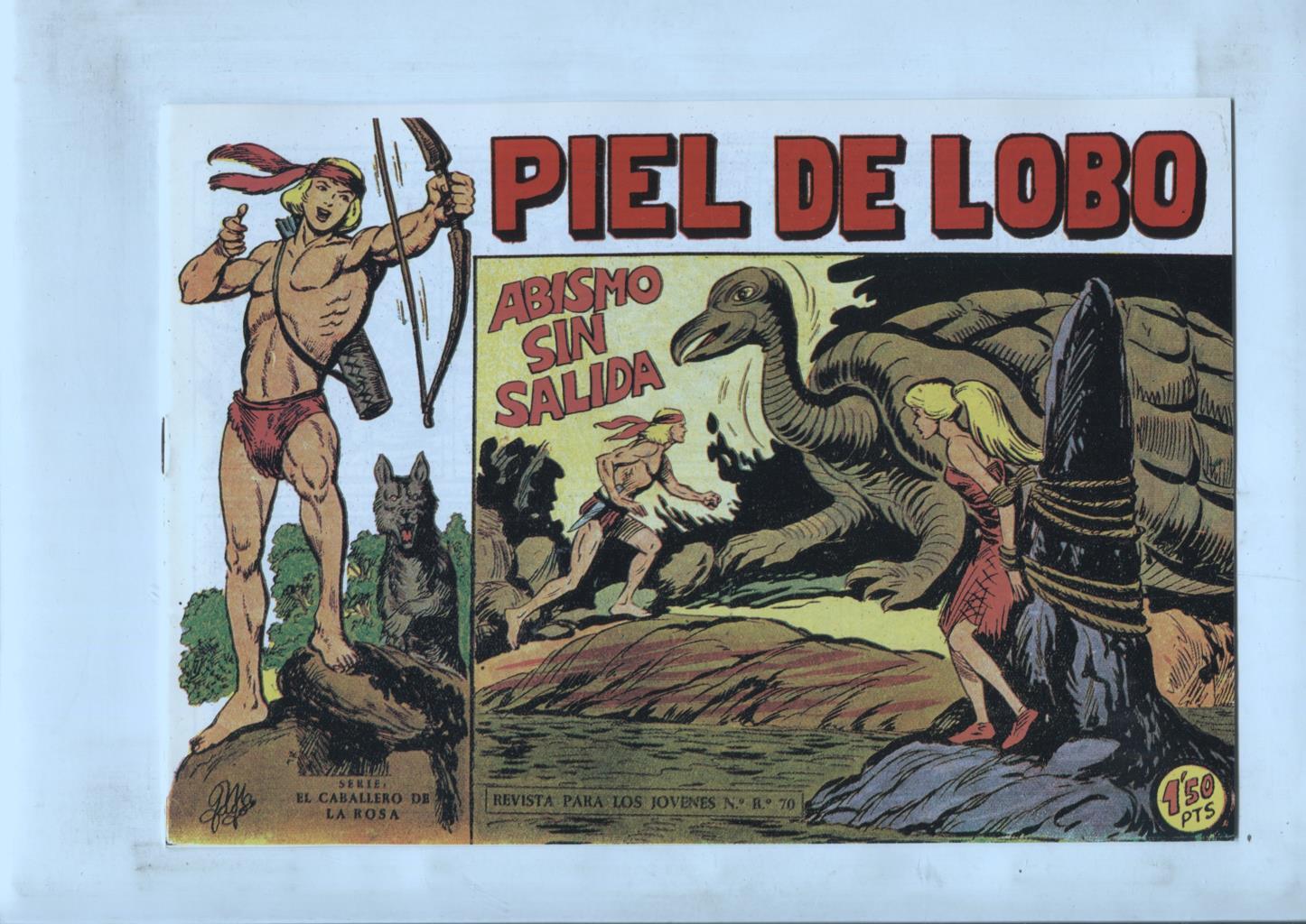 Facsimil: Piel de Lobo numero 60: abismo sin salida