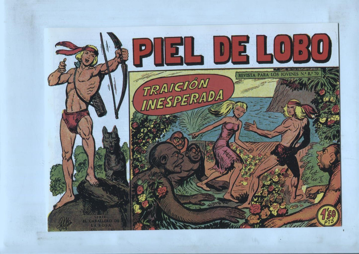 Facsimil: Piel de Lobo numero 61: Traicion inesperada