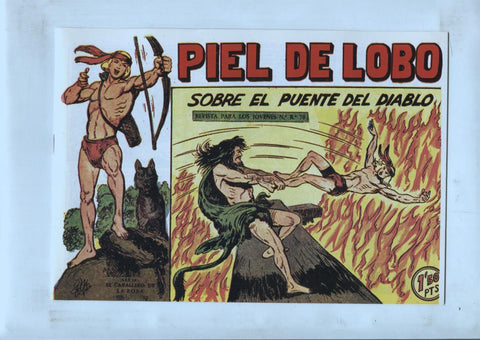 Facsimil: Piel de Lobo numero 64: Sobre el puente del diablo