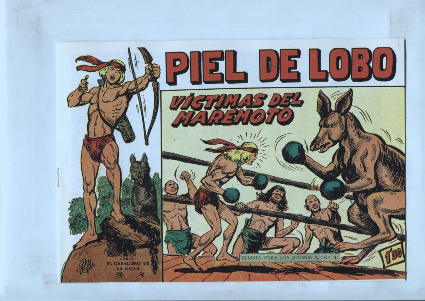 Facsimil: Piel de Lobo numero 67: Victimas del maremoto