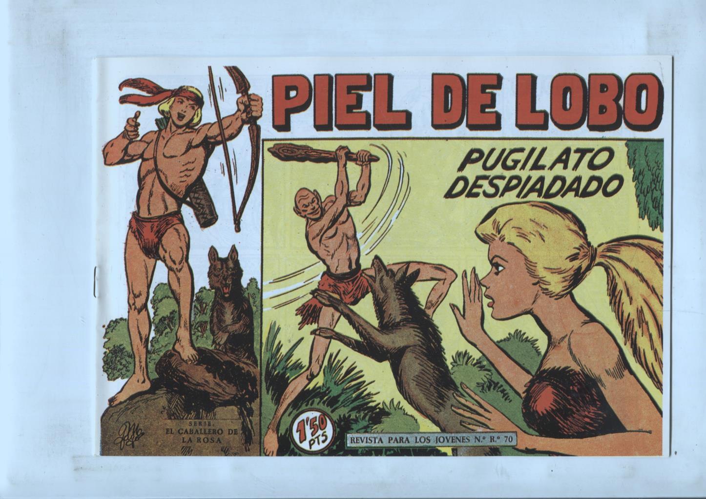 Facsimil: Piel de Lobo numero 68: Pugilato despiadado