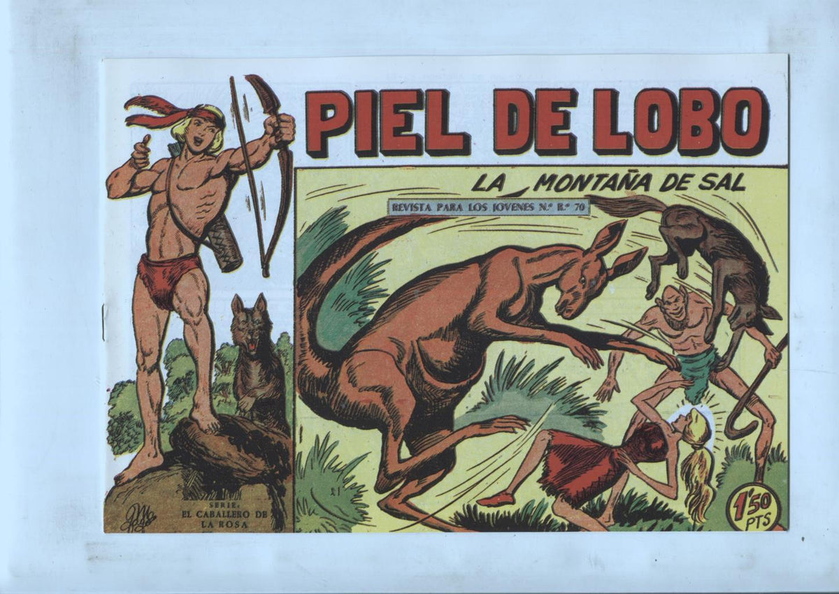 Facsimil: Piel de Lobo numero 69: La montaña de sal