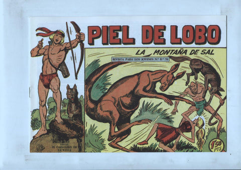 Facsimil: Piel de Lobo numero 69: La montaña de sal