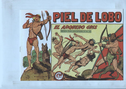 Facsimil: Piel de Lobo numero 70: el arquero gris