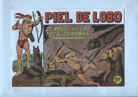 Facsimil: Piel de Lobo numero 72: El brujo de las tres jorobas