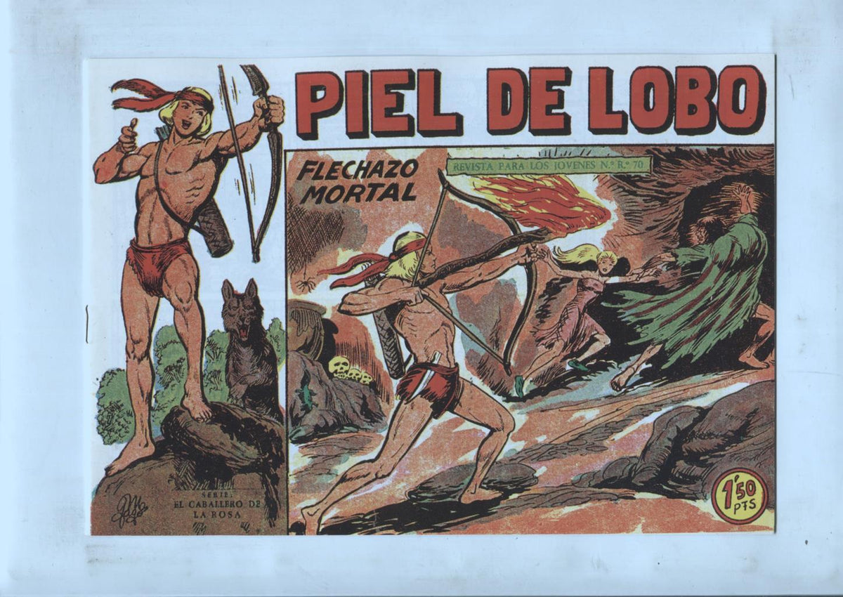 Facsimil: Piel de Lobo numero 73: Flechazo mortal