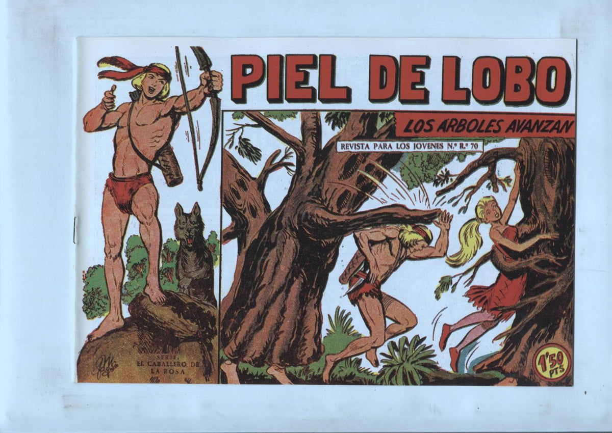 Facsimil: Piel de Lobo numero 76: Los arboles avanzan