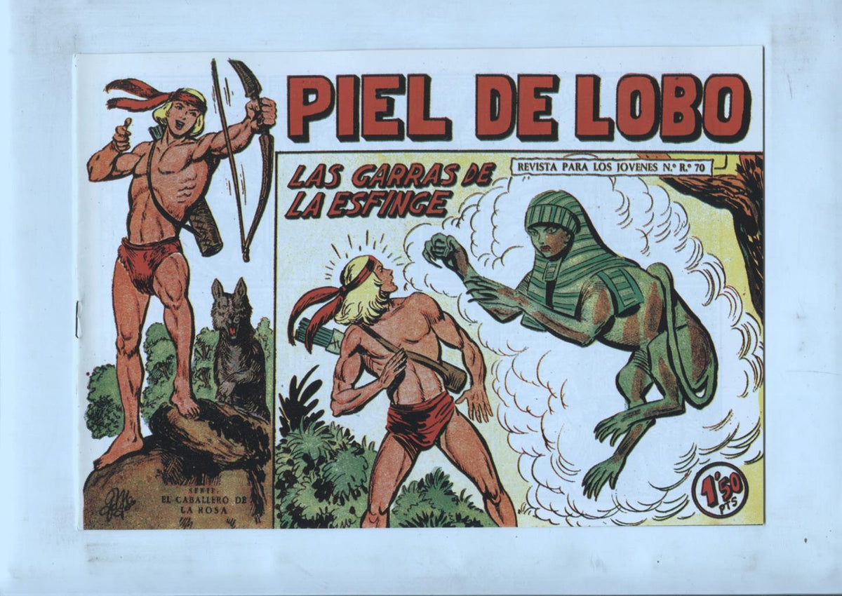 Facsimil: Piel de Lobo numero 79: Las garras de la esfinge