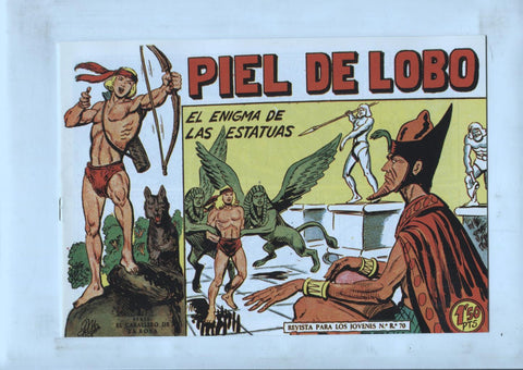 Facsimil: Piel de Lobo numero 81: El enigma de las estatuas