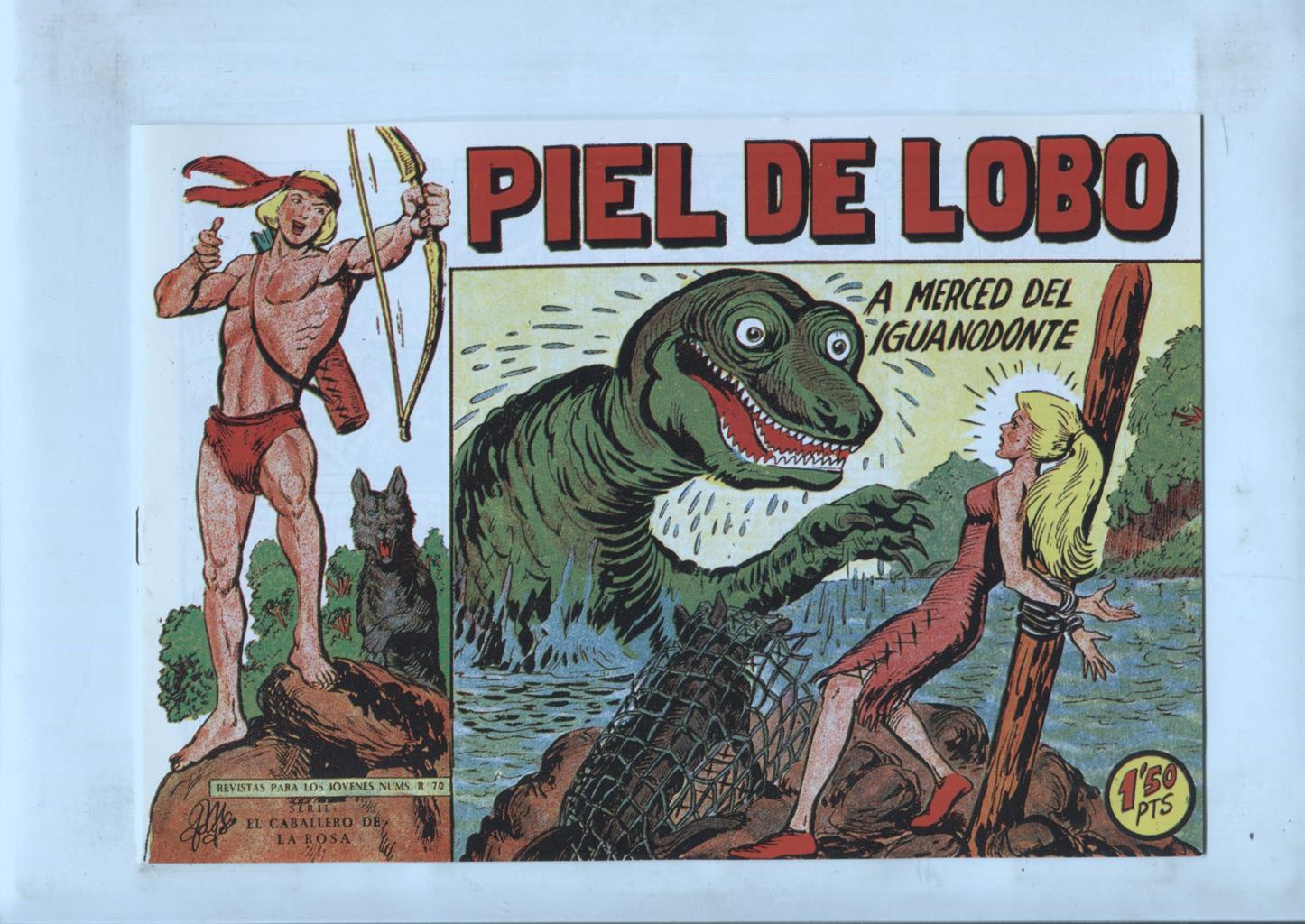 Facsimil: Piel de Lobo numero 86: A merced del iguanodonte