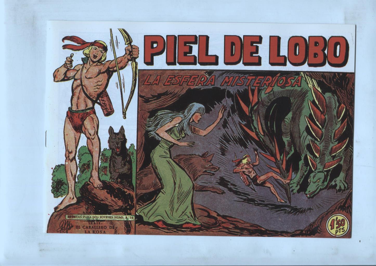 Facsimil: Piel de Lobo numero 87: La esfera misteriosa