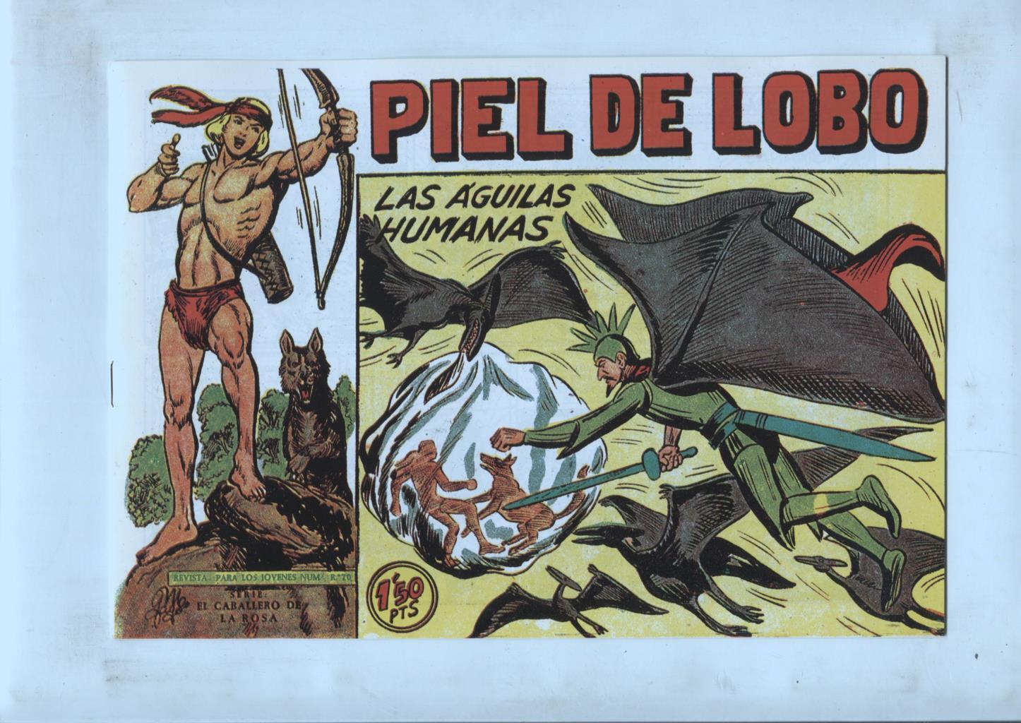 Facsimil: Piel de Lobo numero 88: las aguilas humanas