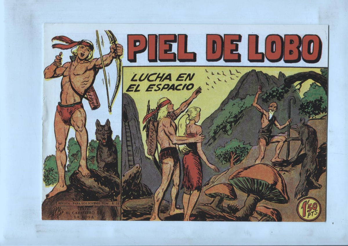 Facsimil: Piel de Lobo numero 90: Lucha en el espacio