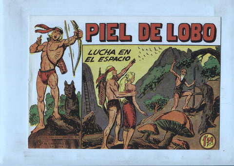 Facsimil: Piel de Lobo numero 90: Lucha en el espacio