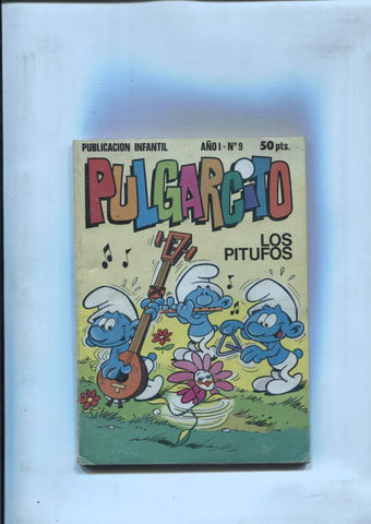 Pulgarcito bolsillo,edicion 1981 numero 009: Los Pitufos, el patito feo, etc