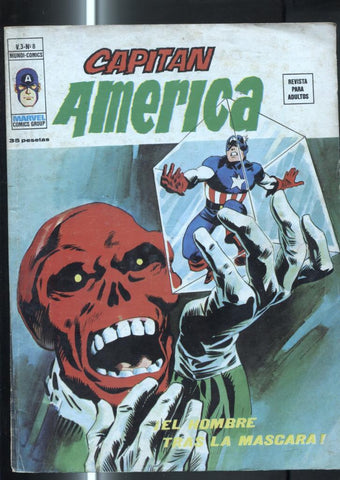 Vertice: Capitan America volumen 3 numero 08: (numerado 2 en trasera)