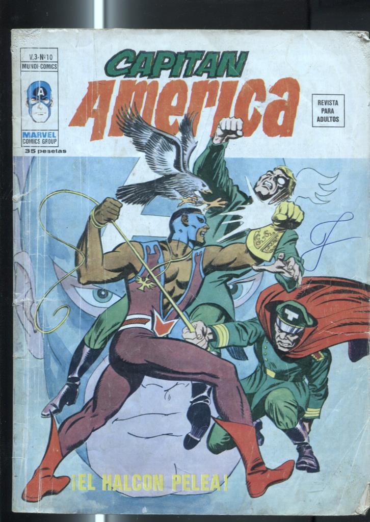 Vertice: Capitan America volumen 3 numero 10: El halcon pelea