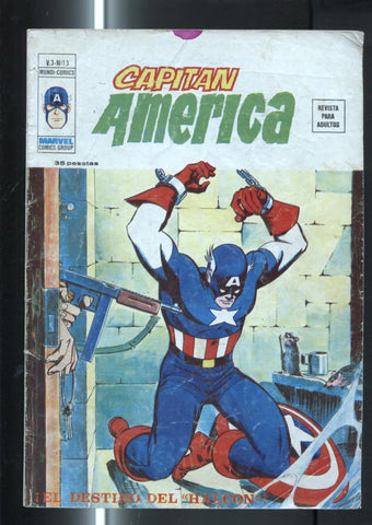 Vertice: Capitan America volumen 3 numero 13: el destino del halcon