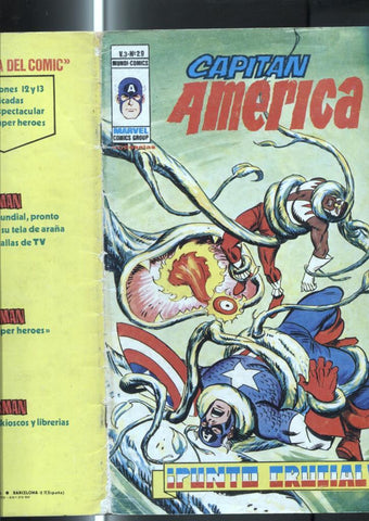 Vertice: Capitan America volumen 3 numero 29: (numerado 3 en trasera)