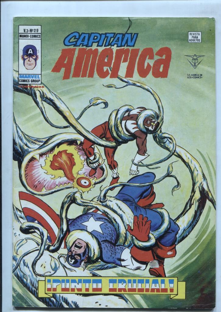 Vertice: Capitan America volumen 3 numero 29: (numerado 4 en trasera)