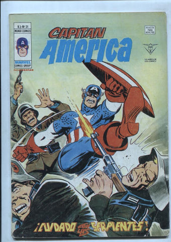 Vertice: Capitan America volumen 3 numero 31: (numerado 1 en trasera)