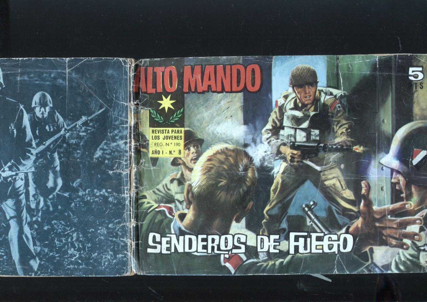 Alto Mando de 5 pts numero 08: senderos de fuego