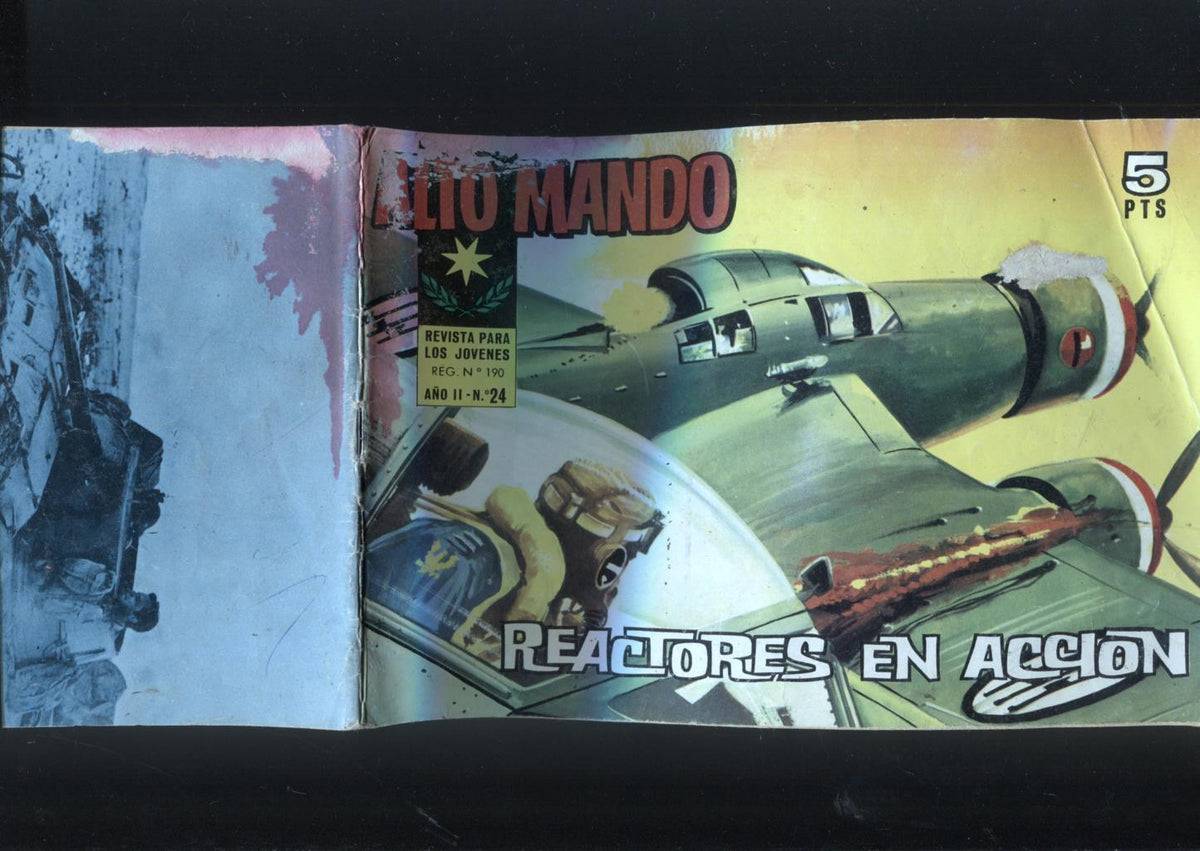 Alto Mando de 5 pts numero 24. Reactores de fuego