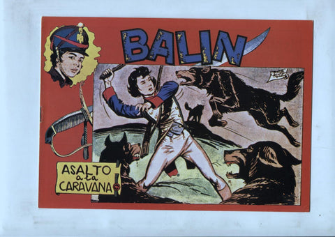 Facsimil: Balin numero 16: Asalto a la caravana